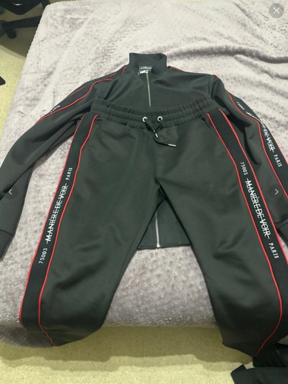 Maniere de voir Men Silm Fit tracksuit - Picture 2 of 6